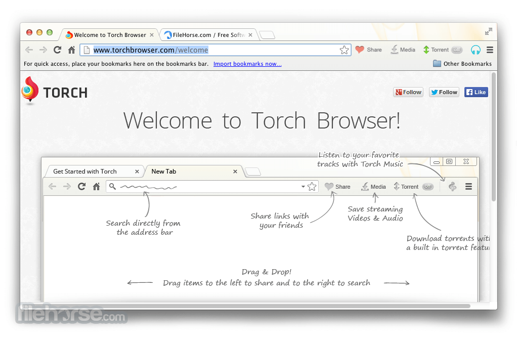Free download torch browser for mac